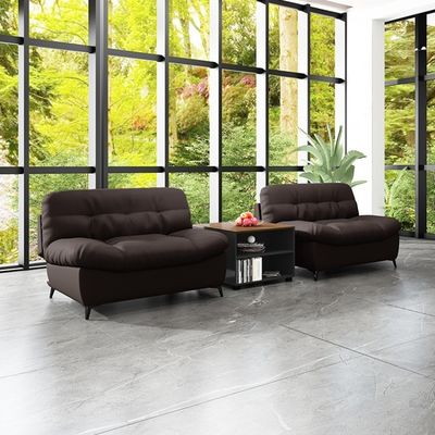 Multifunctional Reclining Leather Office Sofa for Villa Chinese Style Business Office