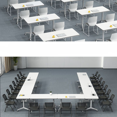 Commercial Furniture Extendable Splicing Conference Table for Mobile Long Office Desk