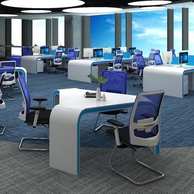 ODM Modern Triangle Office Desk and Chair Combination Small Showroom Conference Table