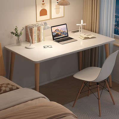 Wooden Office Furniture Simple Laptop Table Desk and Chair Set for Girls' Study Room