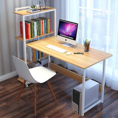 Space-Saving Desktop Computer Desk for Student Writing and Study in Apartments