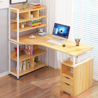 Space-Saving Desktop Computer Desk for Student Writing and Study in Apartments