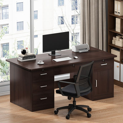 Office Furniture Simple Modern Desktop Home Computer Desk and Chair Set for Business
