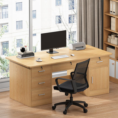 Office Furniture Simple Modern Desktop Home Computer Desk and Chair Set for Business