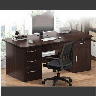Office Furniture Simple Modern Desktop Home Computer Desk and Chair Set for Business