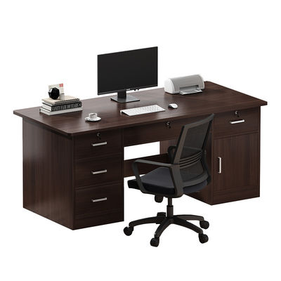 Office Furniture Simple Modern Desktop Home Computer Desk and Chair Set for Business