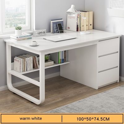 Modern Simple Office Desk with Drawer Customized Colors and Surface Material Other