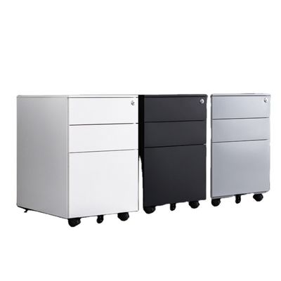 Commercial Furniture Under Desk Mobile Filing Cabinet with Lock and Drawer
