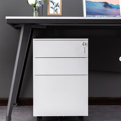 Commercial Furniture Under Desk Mobile Filing Cabinet with Lock and Drawer