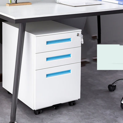 Commercial Furniture Under Desk Mobile Filing Cabinet with Lock and Drawer