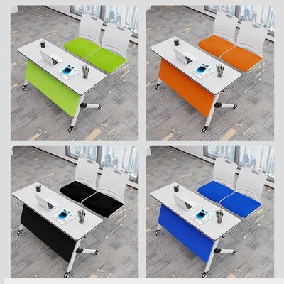 Modern Design Folding Training Table and Chair Combination for Multifunctional Office