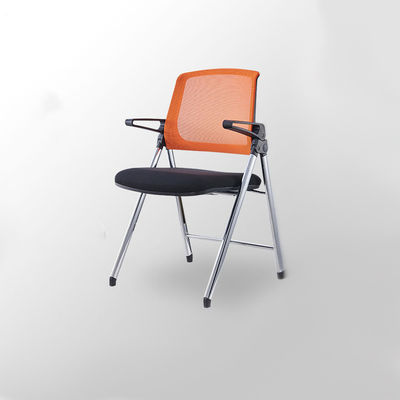 Comfortable Training Office Chair with Fixed Handrail Reclining and Foldable Design