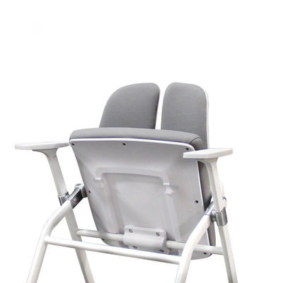 Adjustable Fixed Handrail Double Back Folding Conference Chair for Corporate Events