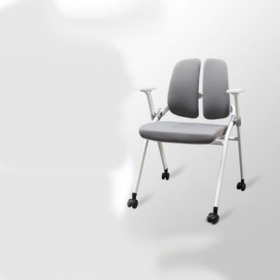 Adjustable Fixed Handrail Double Back Folding Conference Chair for Corporate Events