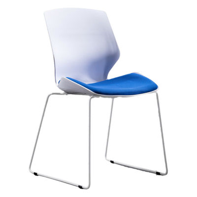 Stackable Four Legs Training Office Porosity Mesh Conference Room Chair with PC Chair