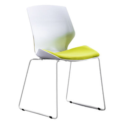 Stackable Four Legs Training Office Porosity Mesh Conference Room Chair with PC Chair