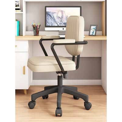 Brown Finish Home Study PC Chair for Children's Comfortable and Ergonomic Sitting