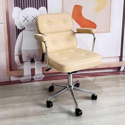 Adjustable Height Ergonomic PC Chair for Comfortable Back Support and Home Office