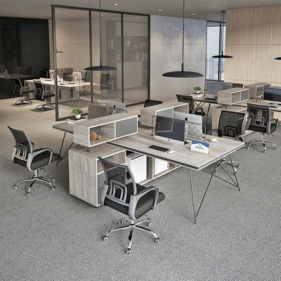 Aluminum Frame Workstations Luxury Customized Desks for Intelligent Office Furniture