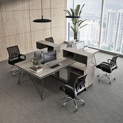 Aluminum Frame Workstations Luxury Customized Desks for Intelligent Office Furniture