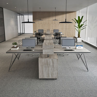 Aluminum Frame Workstations Luxury Customized Desks for Intelligent Office Furniture