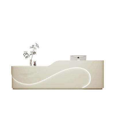 Modern Beauty Hospital Large Clinic Company Reception Counter with High Density Sheet