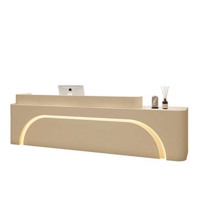 Multifunctional Simple Modern Reception Desk for Customized in Luxury White Restaurant