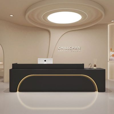 Multifunctional Simple Modern Reception Desk for Customized in Luxury White Restaurant