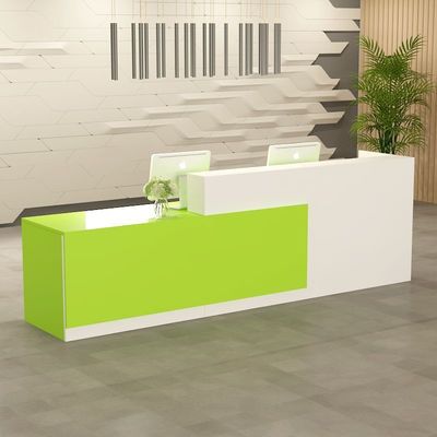 Reception Desk Beauty Salon Color Customized 140*60*100 cm Made in 2023 Modern Style