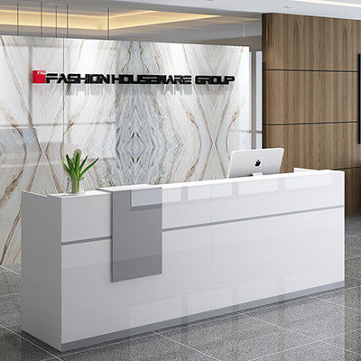 Front Desk Reception Consultation Customizable Simple Bar Cabinet for Company Cashier