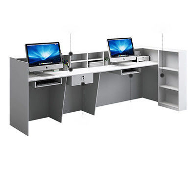 Front Desk Reception Consultation Customizable Simple Bar Cabinet for Company Cashier
