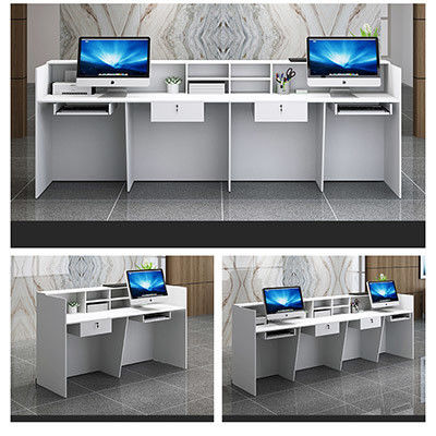 Front Desk Reception Consultation Customizable Simple Bar Cabinet for Company Cashier