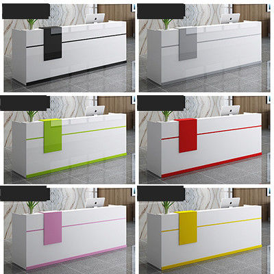 Front Desk Reception Consultation Customizable Simple Bar Cabinet for Company Cashier
