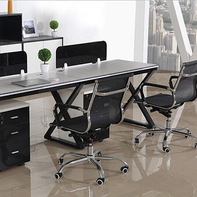 4 Person and 6 Person Combination Office Furniture for Collaborative Modern Workspace