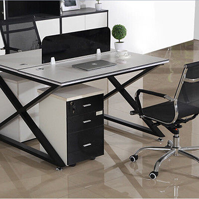 4 Person and 6 Person Combination Office Furniture for Collaborative Modern Workspace