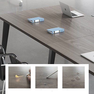 Modern Office Desk Conference Room Reception Table and Chair Combination for Negotiation
