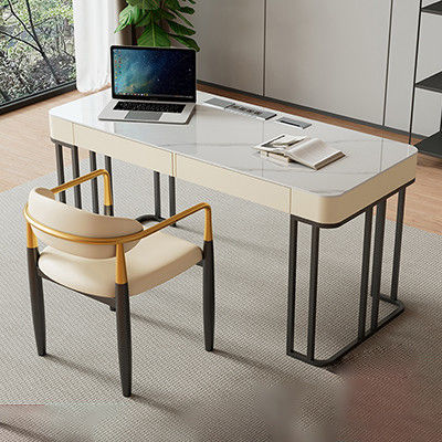Marbre Office Furniture L Shaped Executive Office Table for Commercial Furniture
