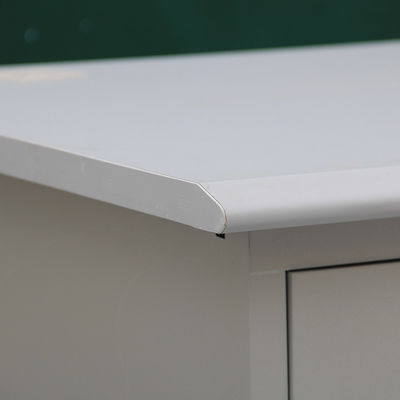 ISO9001/ISO14001 Certified Modern Stainless Steel Computer Desk with Lockable Drawer