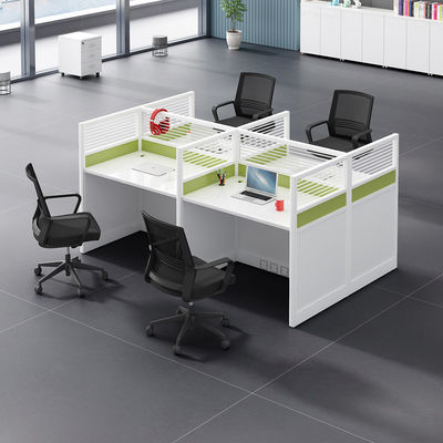 Modernity Style Private Domain Desk and Chair Set for Staff Independent Workstation