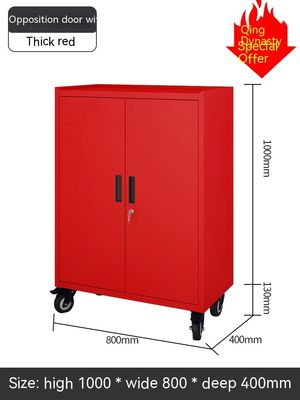 Commercial Furniture Double Door Storage Cabinet for Workshop and Office Organization