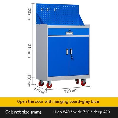 Commercial Furniture Double Door Storage Cabinet for Workshop and Office Organization