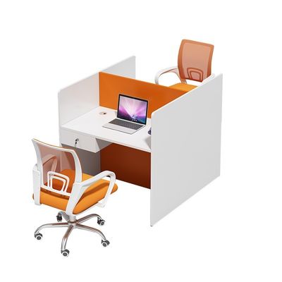 Small Card Holder for Company Staff Screen at Telephone Customer Service Workstation