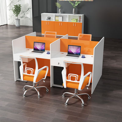 Small Card Holder for Company Staff Screen at Telephone Customer Service Workstation