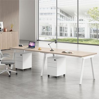 Office Furniture Combination Simple Modern 4 6 Artificial Seat Table Screen Card Seat