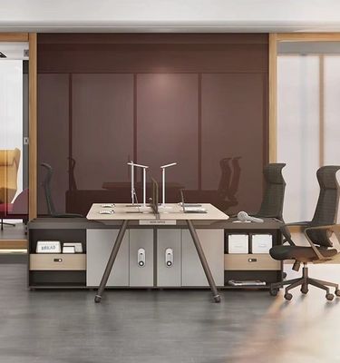 Office Furniture Finance Desk and Chair Combination Customizable Workstation for Staff