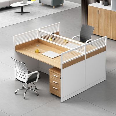 Four Artificial Bit Combination Office Desk and Chair for Multi-functional Business