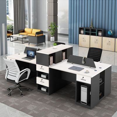 ISO9001/ISO14001 Certified Staff Desk and Chair Combination for Customizable Needs