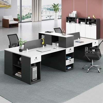 ISO9001/ISO14001 Certified Staff Desk and Chair Combination for Customizable Needs
