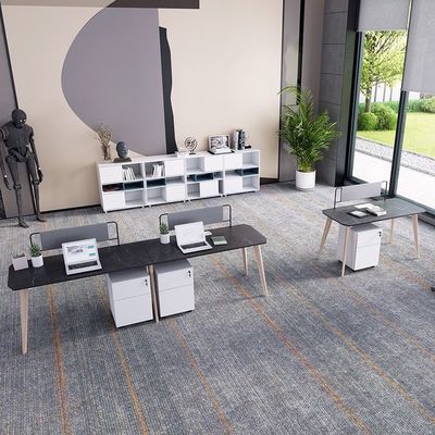 Modern Staff Wooden Executive Desk Cubicle Office Workstation Combination Desk