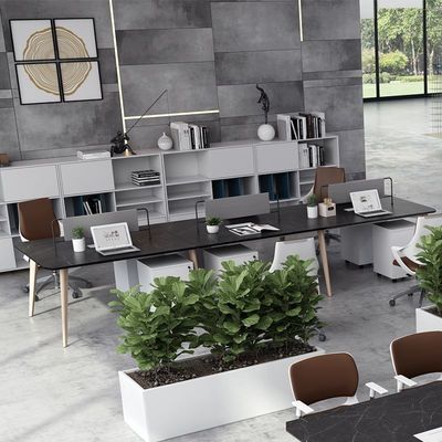 Modern Staff Wooden Executive Desk Cubicle Office Workstation Combination Desk